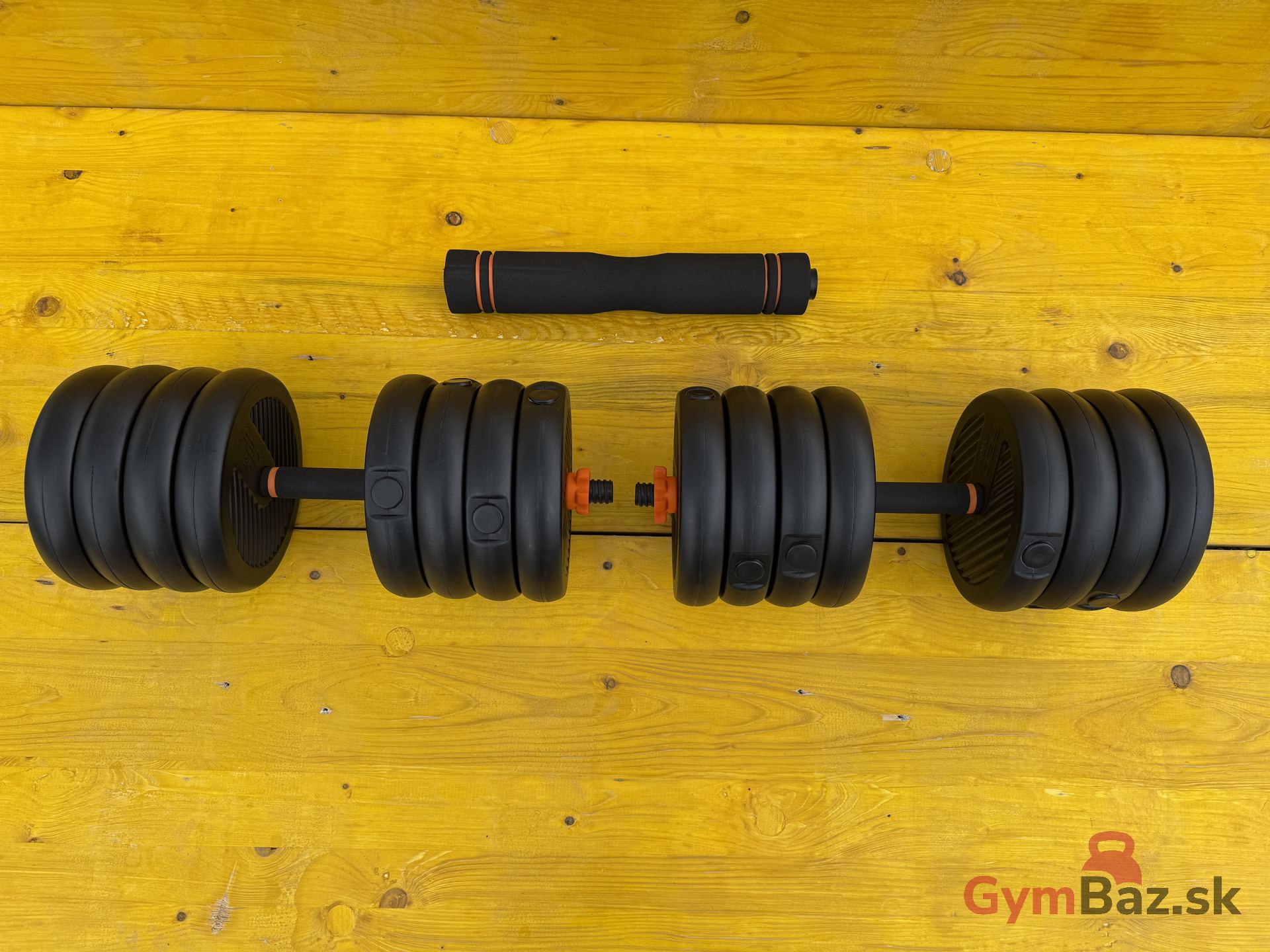 -- NOVÁ SADA MULTIFUNKČNÝCH JEDNORUČIEK 50KG -- - fotografia 2
