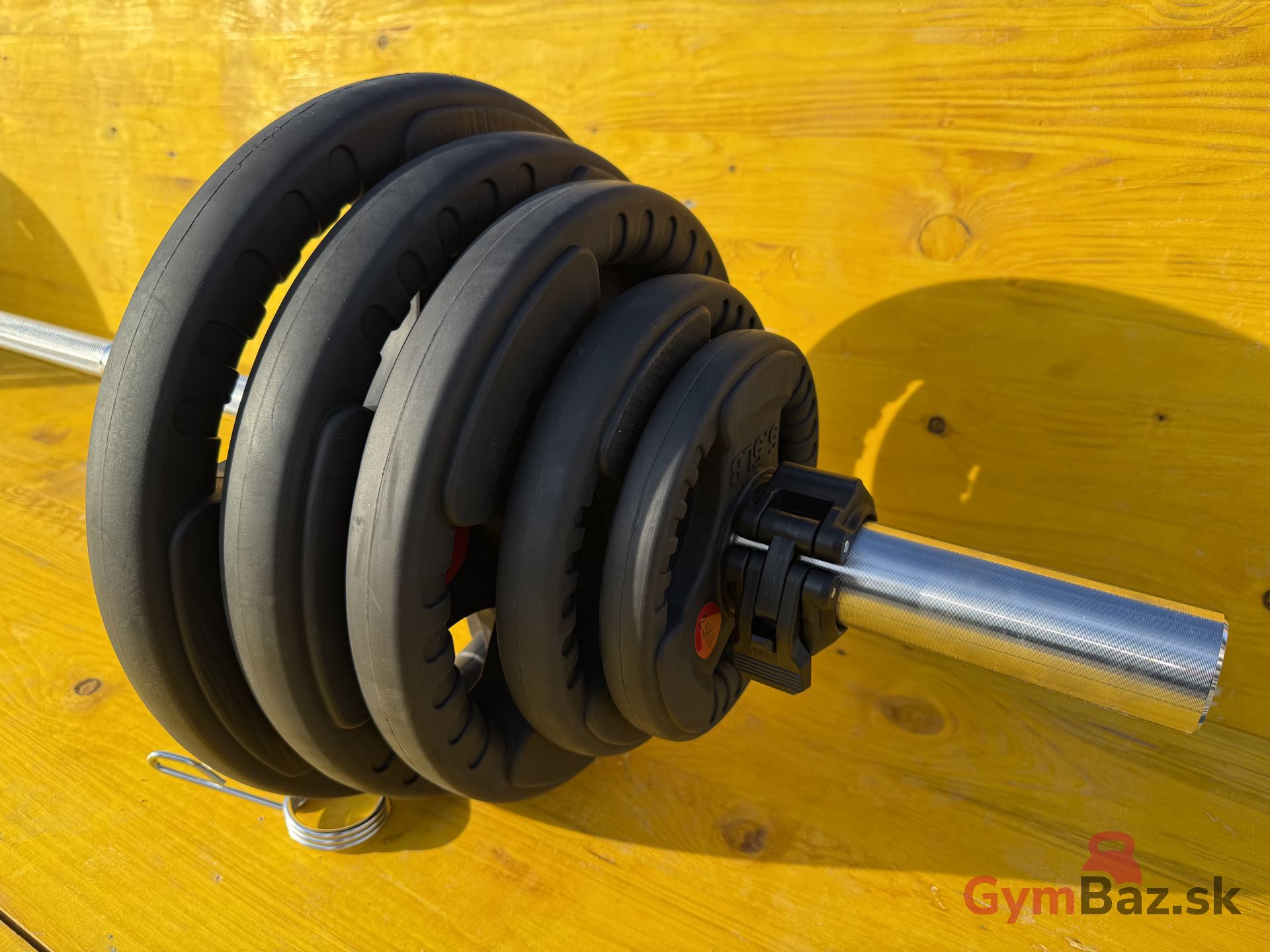 -- NOVÉ TRI-GRIP KOTÚČE GRIPCORE 51MM [1.25 KG - 25 KG] -- - fotografia 3