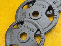 -- NOVÉ TRI-GRIP KOTÚČE IRONGRIP 29MM [1.25 KG - 20 KG] -- - náhľad 2