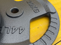 -- NOVÉ TRI-GRIP KOTÚČE IRONGRIP 29MM [1.25 KG - 20 KG] -- - náhľad 3