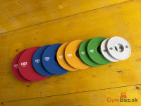 -- NOVÝ SET FRAKČNÝCH KOTÚČOV 51MM [0.5 KG - 2.5 KG] -- - náhľad 4
